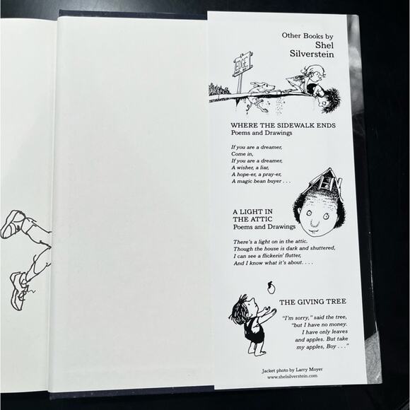NEW Falling Up Poems and Drawings by Shel Silverstein Hardcover Book - Picture 6 of 12